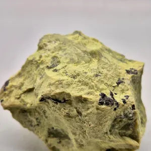 Raw Serpentine Galena Crystal | Healing Stone for Grounding & Protection