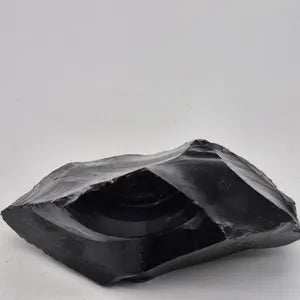 Raw Black Obsidian, Collector's Piece Rough Black Mineral