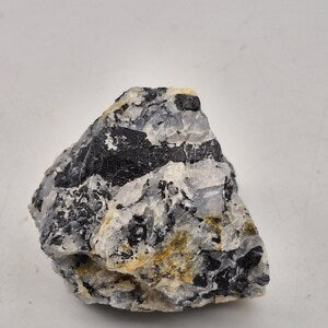 Raw Quartz with Black Tourmaline | Protection & Cleansing Crystal