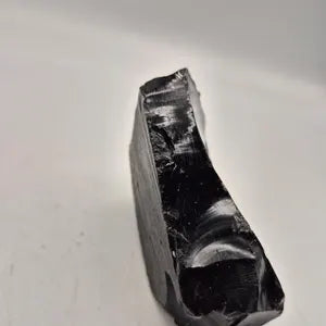 Raw Black Obsidian, Collector's Piece Rough Black Mineral