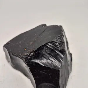 Raw Black Obsidian, Collector's Piece Rough Black Mineral