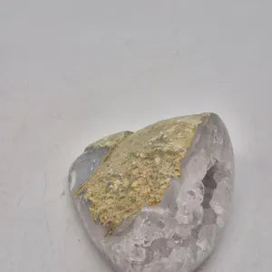 Natural Agate with Quartz Geode – Crystal Mineral Specimen