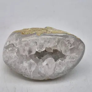 Natural Agate with Quartz Geode – Crystal Mineral Specimen