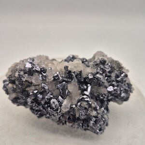 Galena Pyrite Calcite Cluster | Bulgarian Mineral Specimen