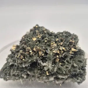 Galena Pyrite Quartz Points Cluster | Bulgarian Mineral Specimen