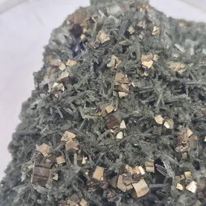 Galena Pyrite Quartz Points Cluster | Bulgarian Mineral Specimen