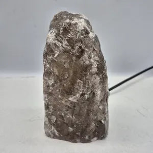 Raw Smoked Quartz Lamp – Natural Crystal Grounding Home Decor
