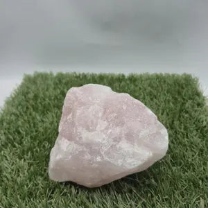 Rough Rose Quartz Crystal | Large Natural Mineral Specimen