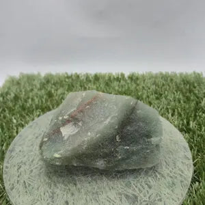 Raw Green Aventurine Crystal: Luck Stone, Heart Chakra Healing (294gr)