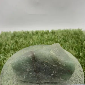 Raw Green Aventurine Crystal: Luck Stone, Heart Chakra Healing (294gr)
