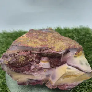 Raw Mookaite Jasper Specimen: Collector Display Stone - 1383 gr