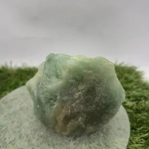 Raw Green Aventurine Crystal: Luck Stone, Heart Chakra Healing ( 382gr)