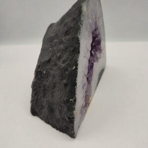 Large Amethyst Cathedral Geode – Deep Purple Crystal Cave