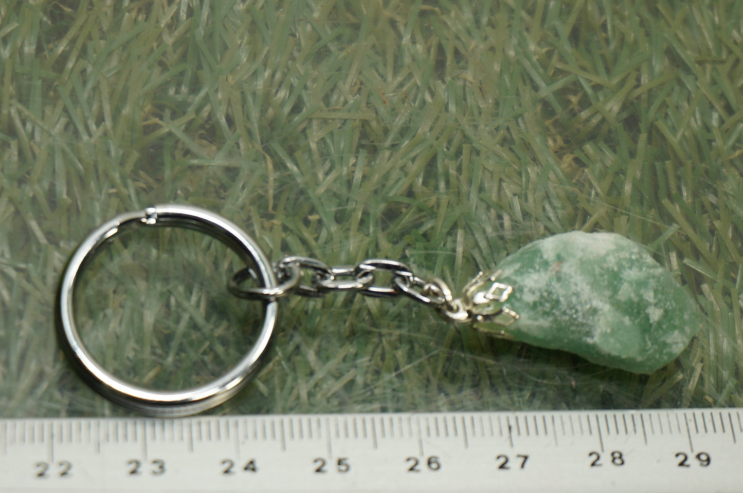 Natural Aventurine Crystal Keychain