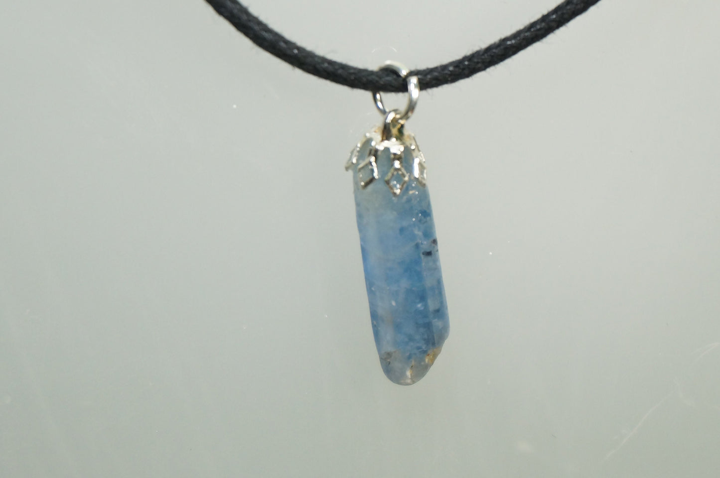 Blue Kyanite Crystal Necklace