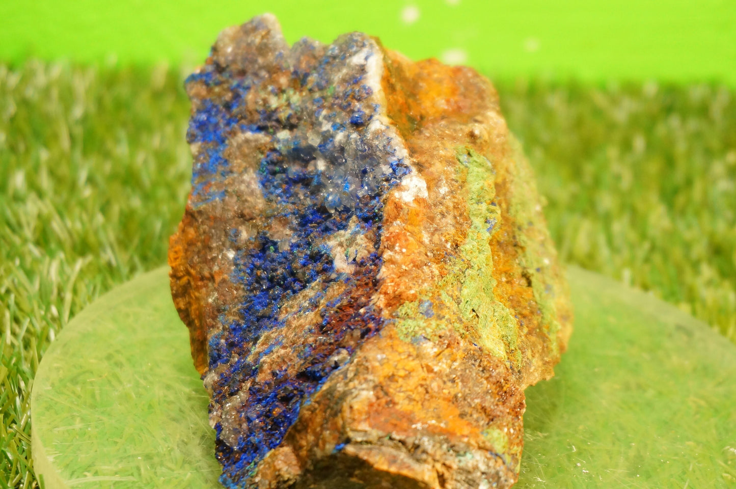 Crystal greece malachite azurite collection  Stone Spirit Healing Power Gift Decoration Protection