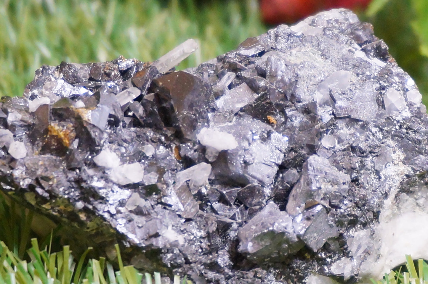 Natural Galena cubes with  Quartz and Calcite - Amazing Collector's Piece Extra Quality