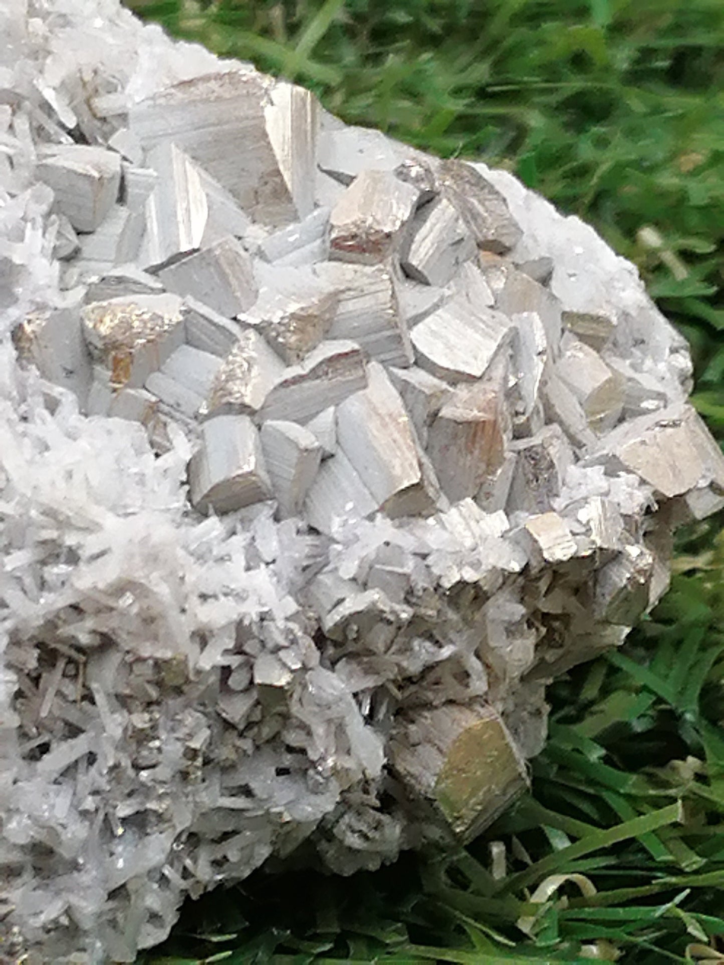 Quartz Pyrite Galena Crystal // Home Decor and Healing