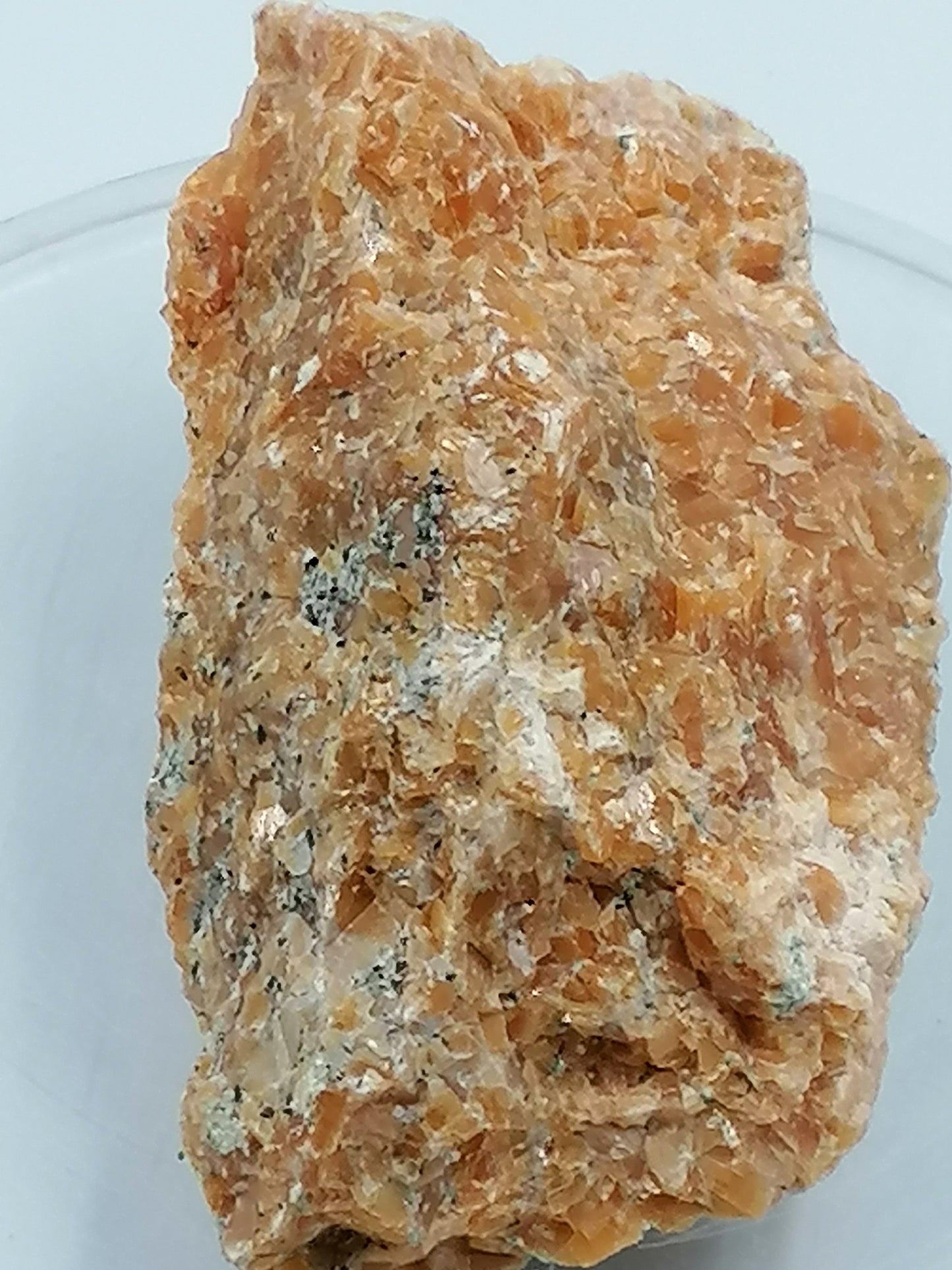 Kristall Calcit Orange Sammlung Exemplar Heilstein Birtsthone Kristall Schutz Dekoration Mineral