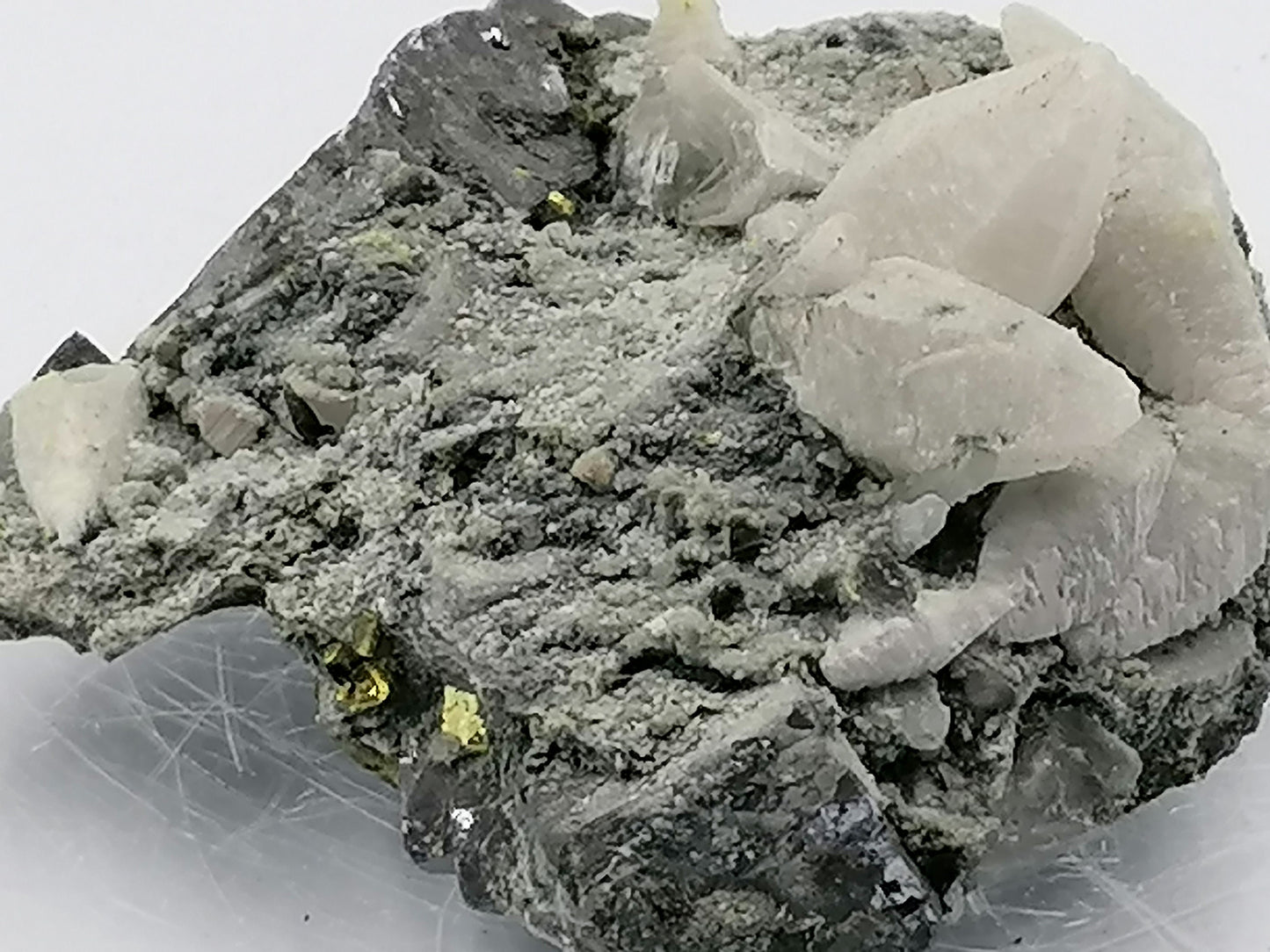 Pyrit Galena Quarzkristall Sammlung Exemplar Heilstein Birtsthone Kristall Schutz Dekoration Mineral