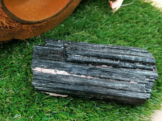 Black Tourmaline Schorl Crystal protection   Healing Mineral and Home Decor