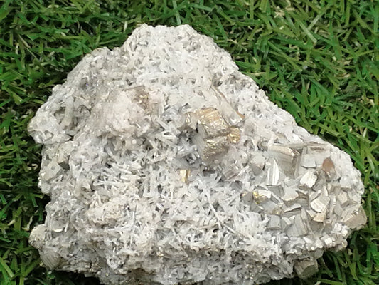 Quartz Pyrite Galena Crystal // Home Decor and Healing