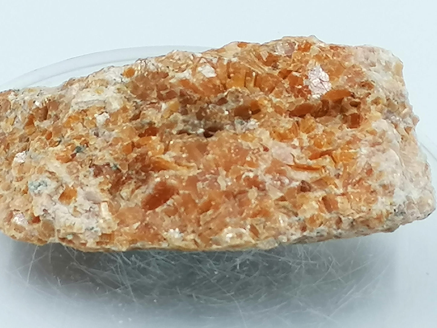 Kristall Calcit Orange Sammlung Exemplar Heilstein Birtsthone Kristall Schutz Dekoration Mineral