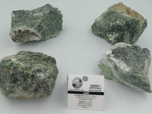Natural Crystal Jade Collection Speciment Healing Stone Birtsthone Crystal Protection Decoration Mineral
