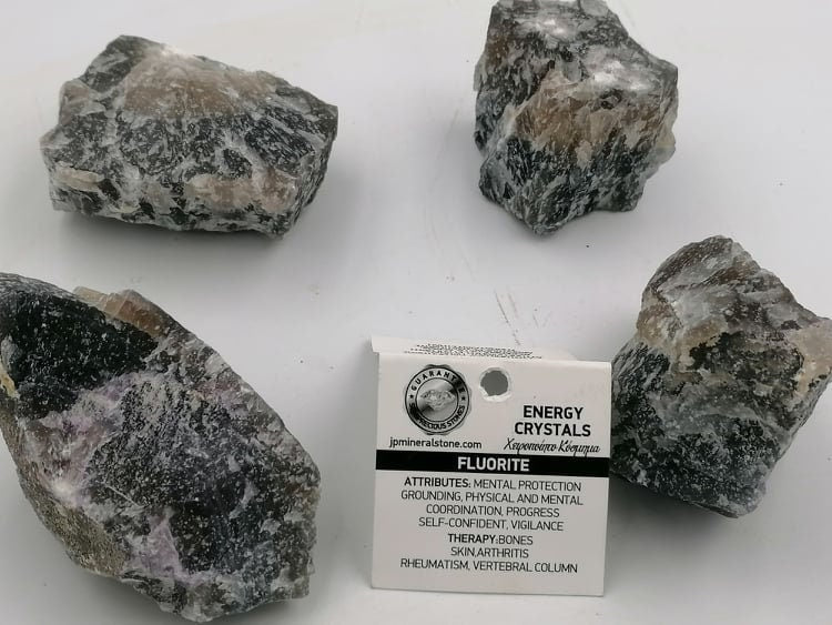 Natural Crystal Fluorite Collection Speciment Healing Stone Birtsthone Crystal Protection Decoration Mineral