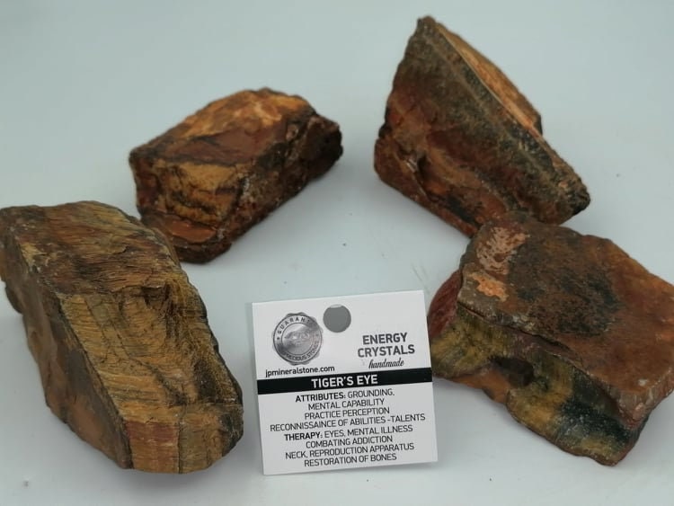 Natural Crystal Tiger's Eye Collection Speciment Healing Stone Birtsthone Crystal Protection Decoration Mineral