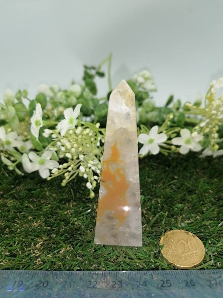 Agate - Agate Point -Agate Tower - Soothing Crystal - Crystal Healing - Chakra