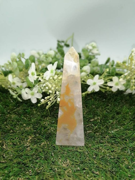 Agate - Agate Point -Agate Tower - Soothing Crystal - Crystal Healing - Chakra