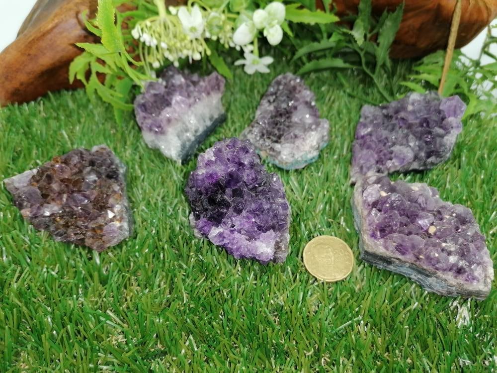 Amethyst Rohkristall Lot Extra Qualität