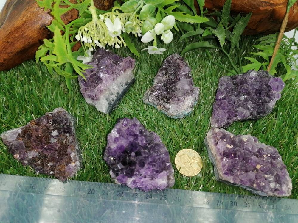 Amethyst Rohkristall Lot Extra Qualität