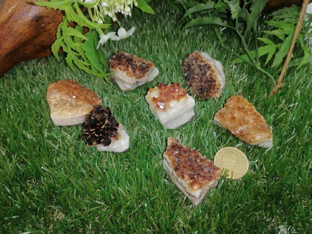 Φυσική Citrine Rough Mineral Stone Παρτίδα Εξαιρετικής Ποιότητας Brazilian Crystal Healing