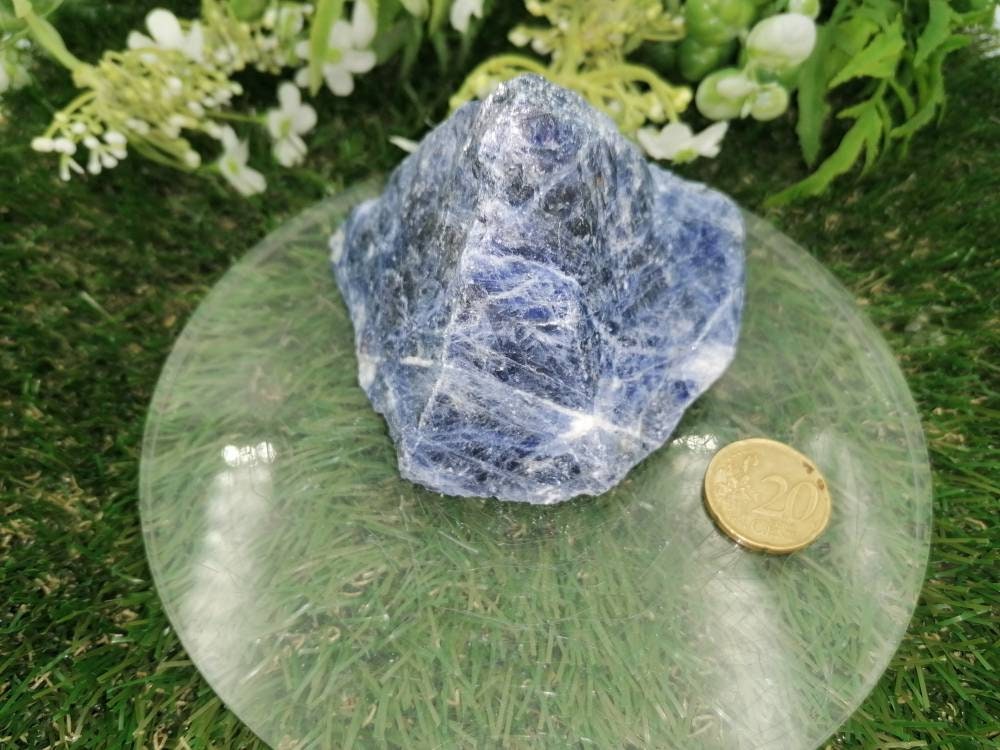 Natural Crystal Sodalite Collection Speciment Healing Stone Birtsthone Crystal Protection