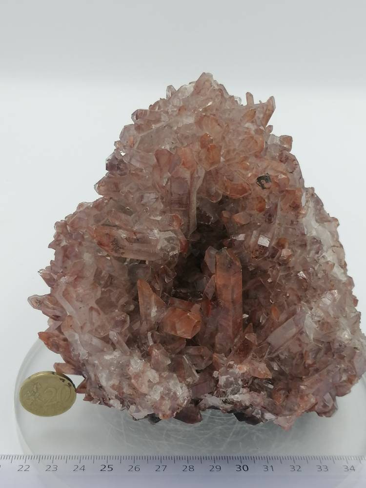 Natural Red Quartz - Extra Quality - Amazing Collectors' Piece - Home Decor - Perfect Gift Idea