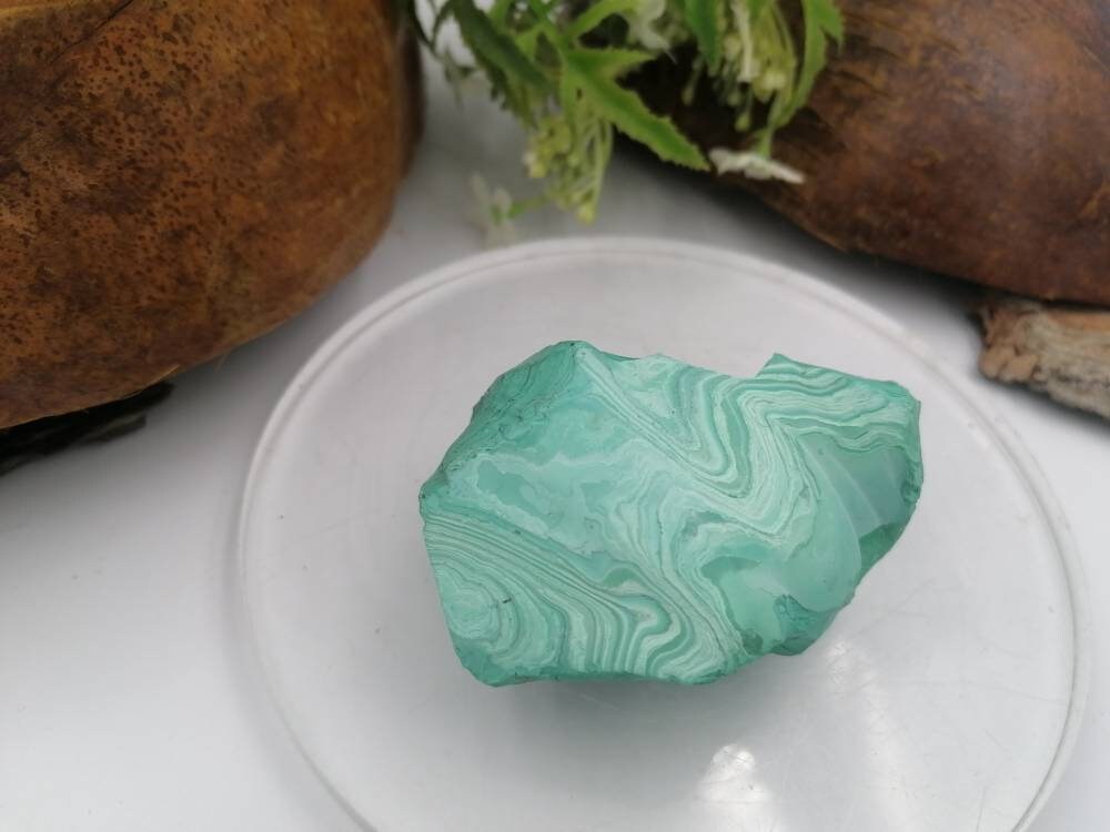 Malachite Kongo Collection Piece Protection Mineral Stone Gift Idea Birtstone