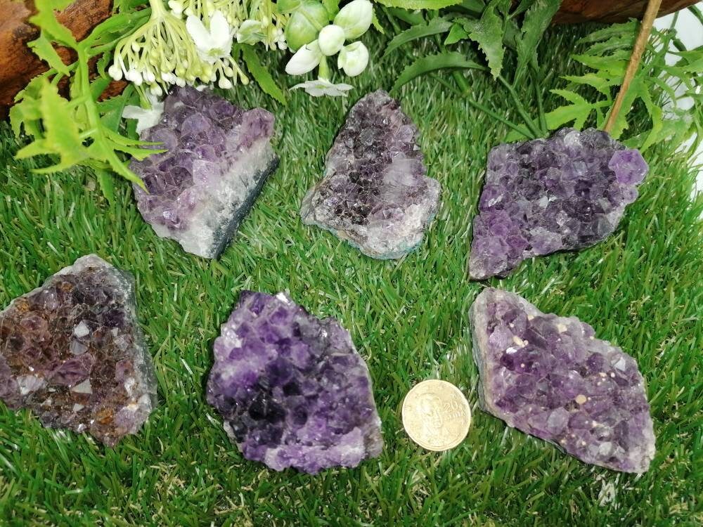 Amethyst Rohkristall Lot Extra Qualität