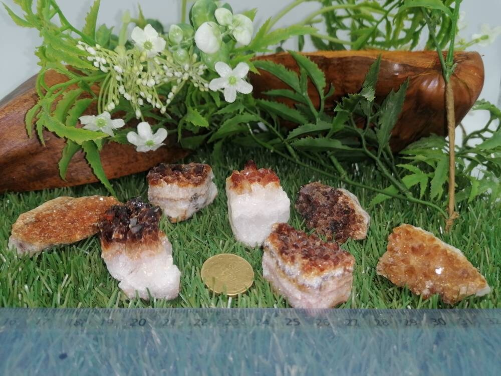 Φυσική Citrine Rough Mineral Stone Παρτίδα Εξαιρετικής Ποιότητας Brazilian Crystal Healing