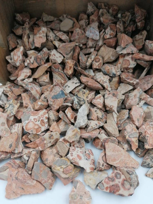 Jasper Crystal Chips, Tumbled Healing Gemstone, New Age Rough Semi-Precious Rocks