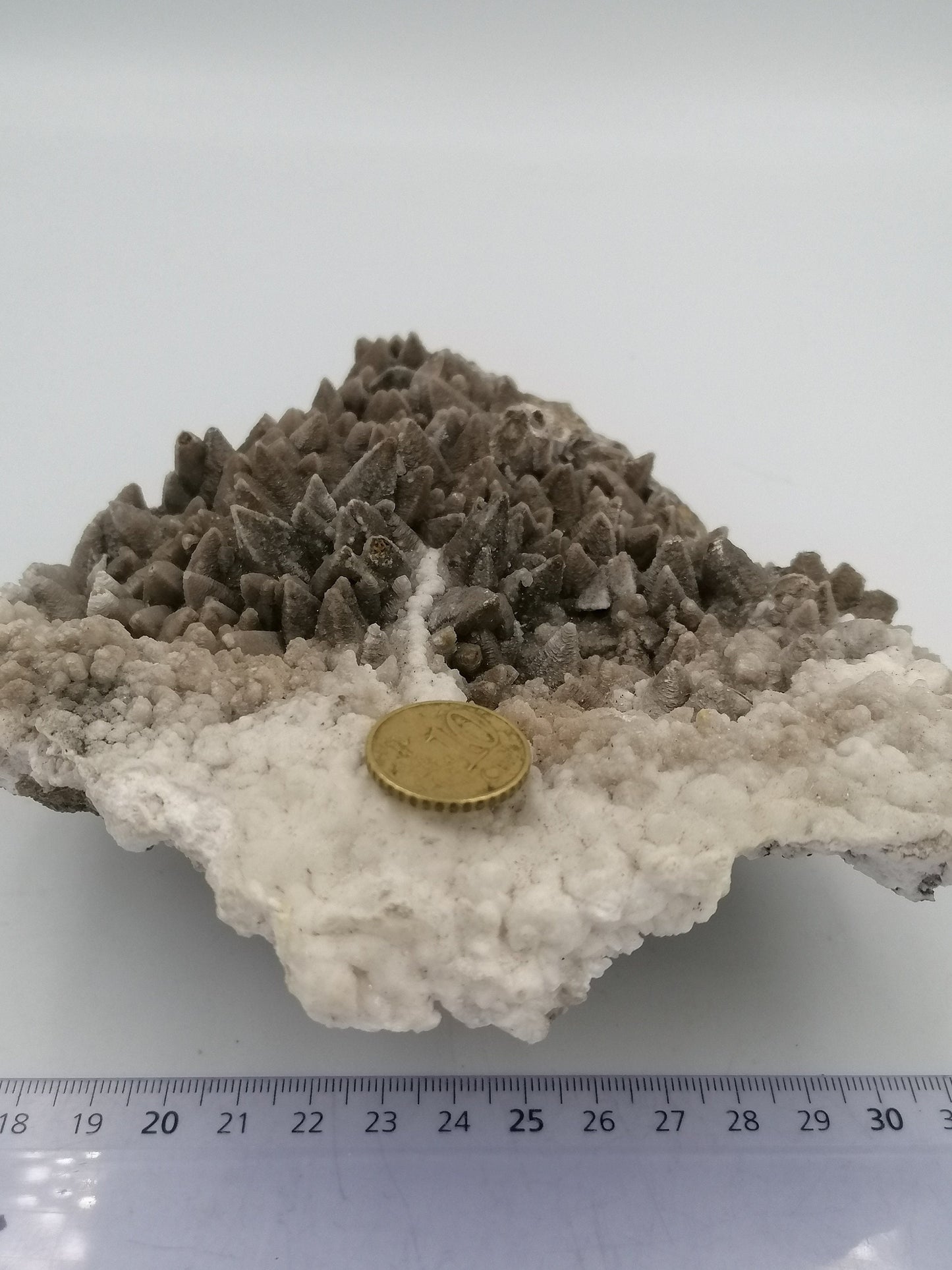 Dog Teeth Ankerite Oxidation Calcite Greek Mineral Collection rare piece