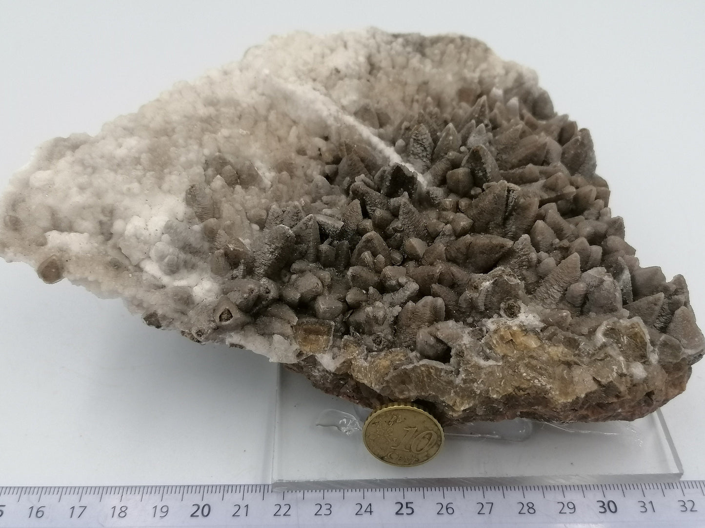 Dog Teeth Ankerite Oxidation Calcite Greek Mineral Collection rare piece