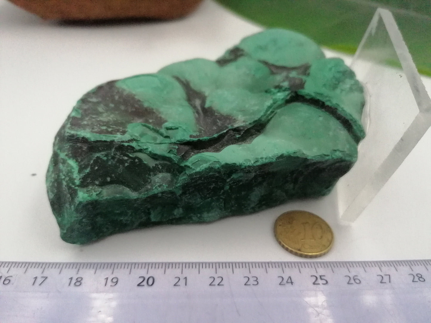 Malachite Crystal Βotryoid Kongo Collection piece Green crystal Medidation Stone Protection Stone