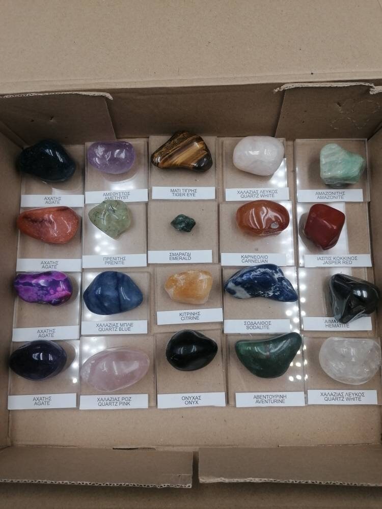 Amazing Crystal Box Offer - Crystals Are Glued On The Plexiglass - Perfect For A Collection And Home Decor - Gift Idea