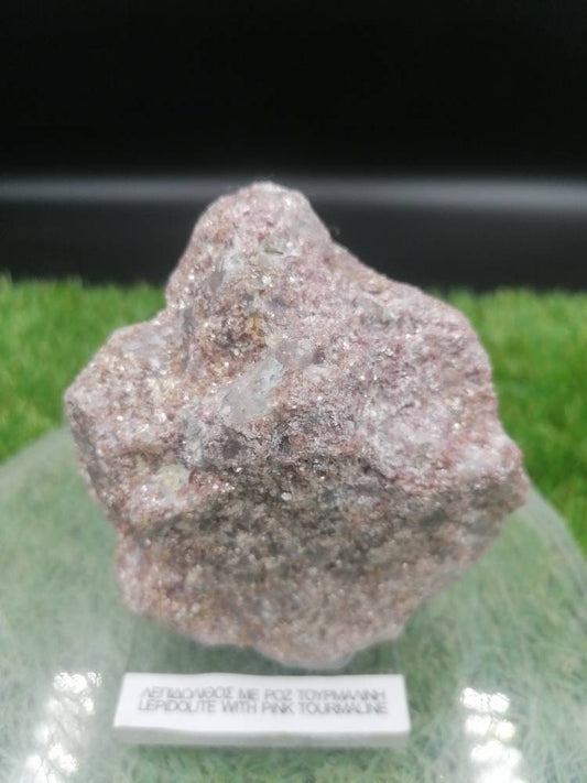 Natural Crystal Lepidolite Pink Tourmaline Collection Speciment Healing Stone Birtsthone Crystal Protection Decoration Mineral