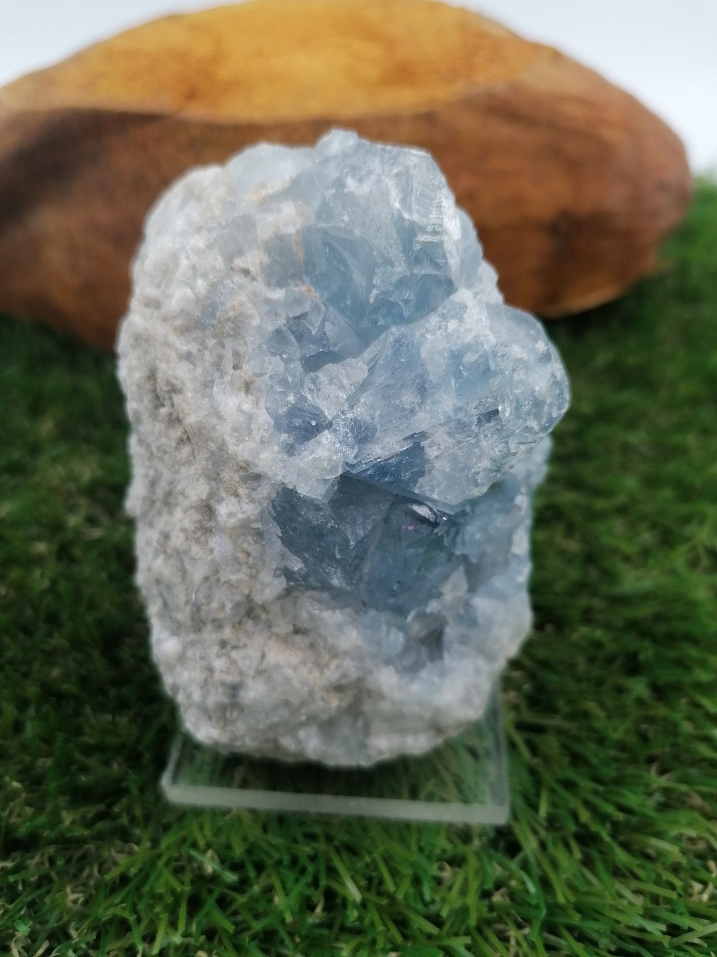 Celestite Crystal Cubes Blue Crystal stone Crystal healing Spiritual stone collection piece