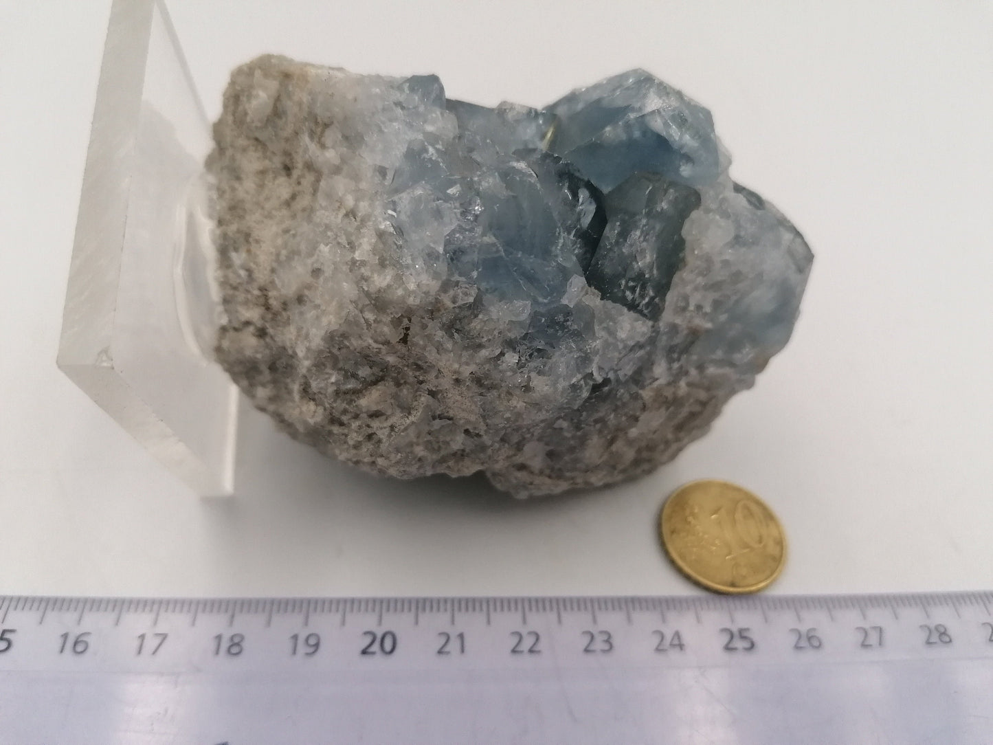 Celestite Crystal Cubes Blue Crystal stone Crystal healing Spiritual stone collection piece