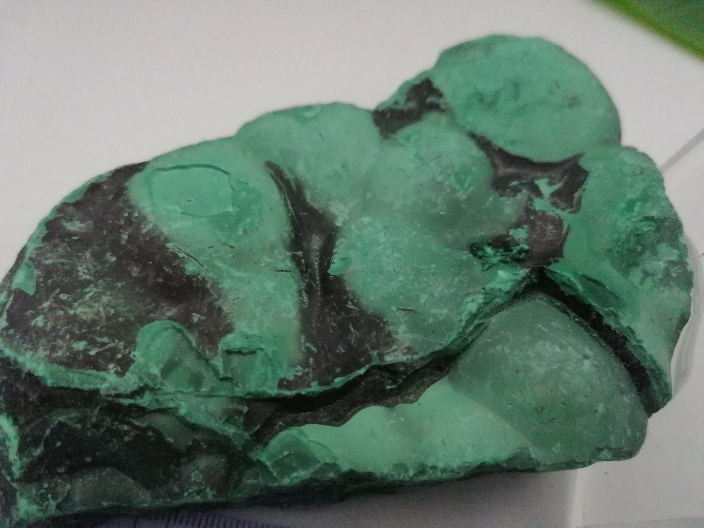 Malachite Crystal Βotryoid Kongo Collection piece Green crystal Medidation Stone Protection Stone