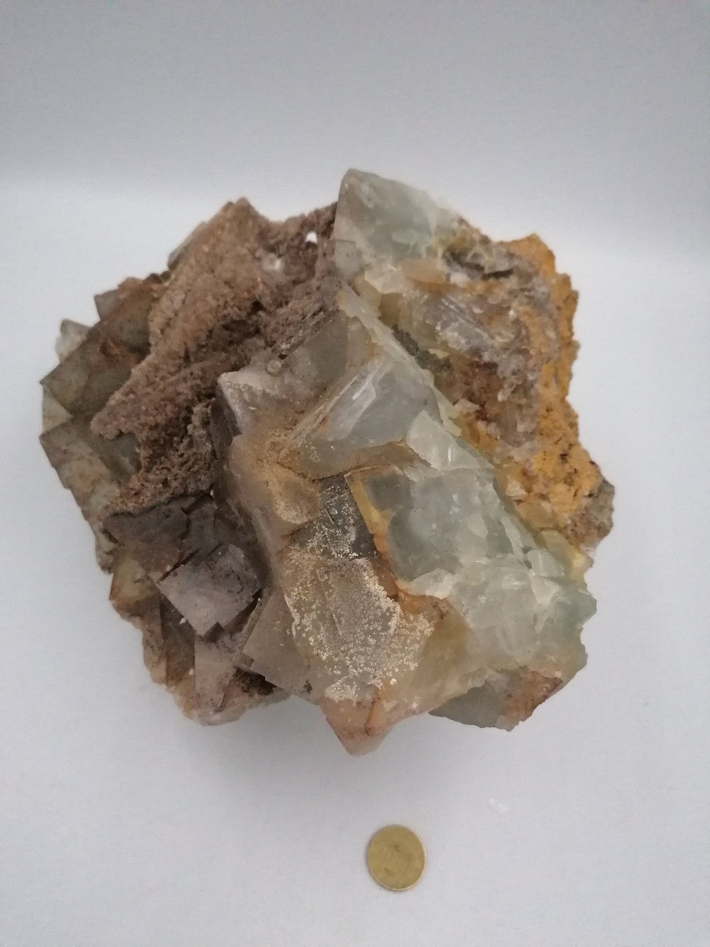 Crystal Fluorite Cubes from Greece Mines Collection Piece Rare crystal Protection Stone Decoration Crystal